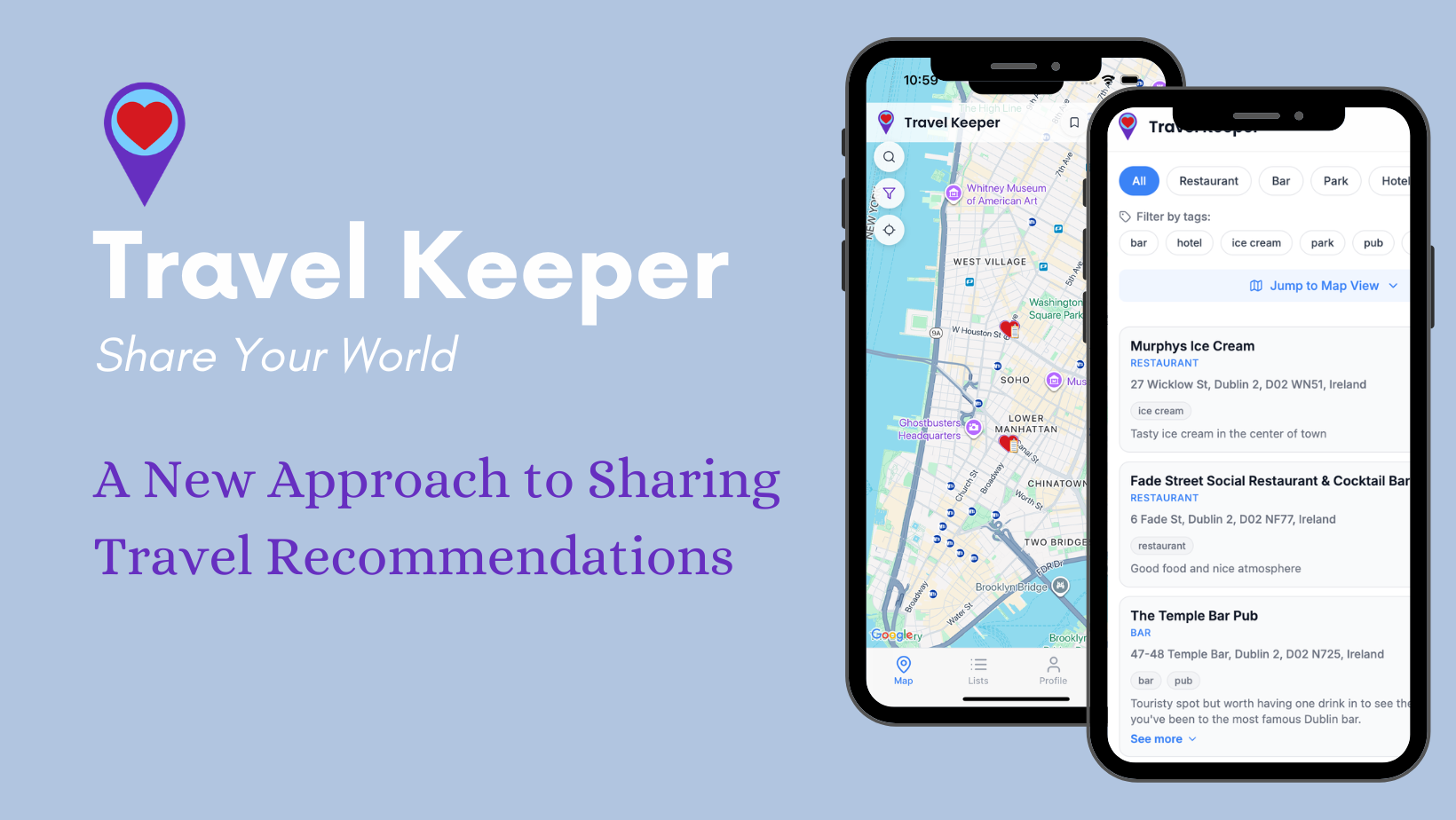 Travel Keeper - A New Approach to Sharing Recommendations